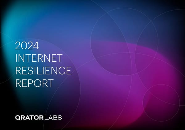 Resilience of national Internet segments in 2024